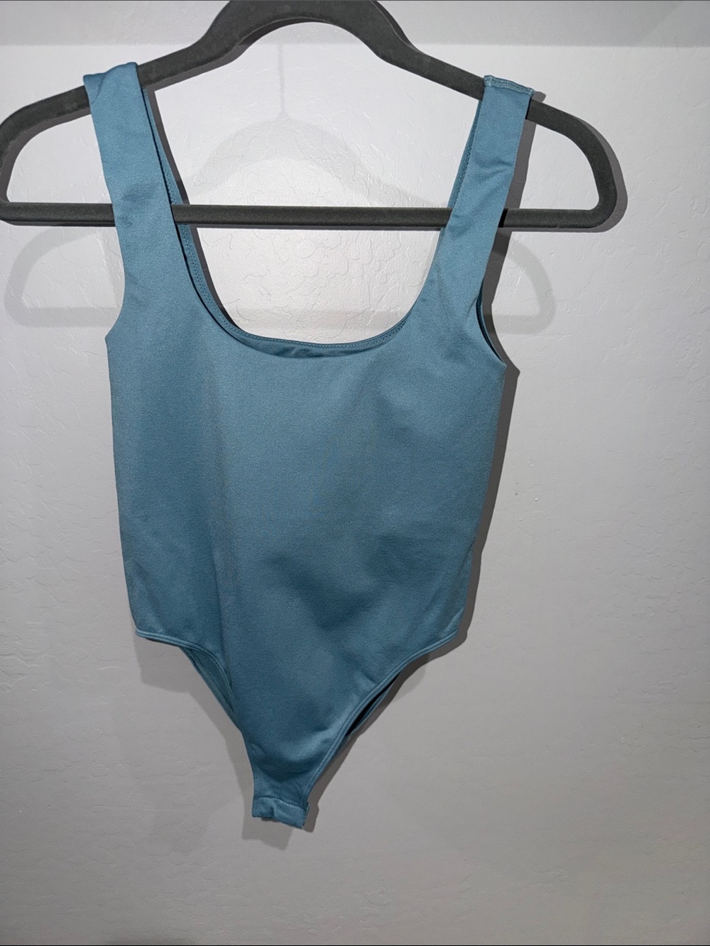 a new day Blue Scoop Neck Bodysuit